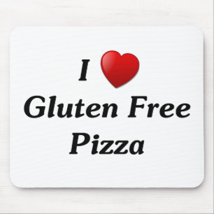 I Love Gluten Free Pizza Muismat