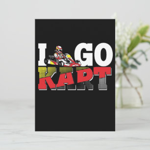 I Love Go Kart Racing Sports Race Car Kaart