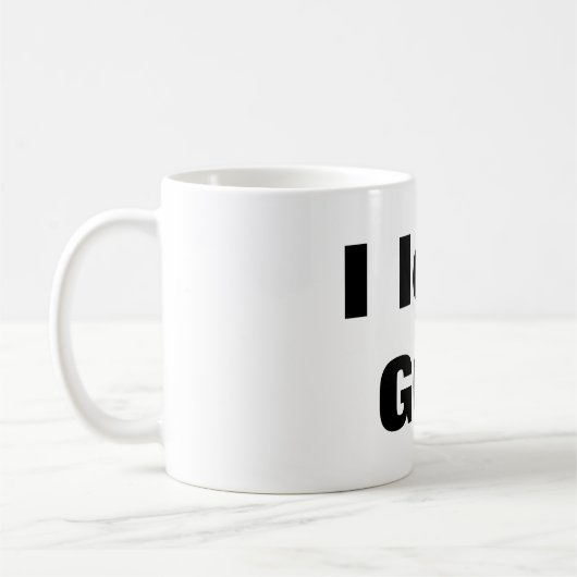 I love GOD Koffiemok (Links)