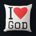 I love god kussen<br><div class="desc">I love god ,  for Christ lovers</div>