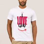 I Love God T-shirt (Voorkant)