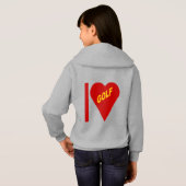 I LOVE GOLF (goudkleurige wesp) (Achterkant volledig)