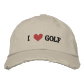 'I LOVE GOLF' HONKBAL PET (Voorkant)