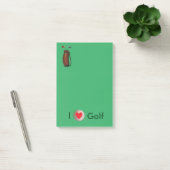 "I Love Golf" Post-it® notes 4 x 6 (Kantoor)