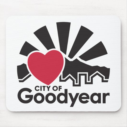 I Love Goodyear Muismat (Voorkant)
