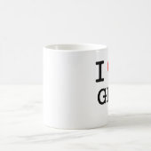 I Love Gps Koffiemok (Center)