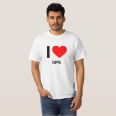 i love gps t-shirt (Voorkant volledig)