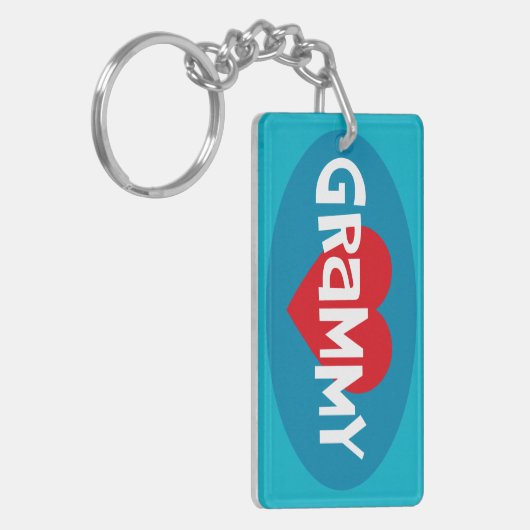 " I Love Grammy" Sleutelhanger (Voorkant Links)