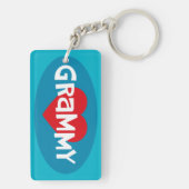 " I Love Grammy" Sleutelhanger (achterkant)