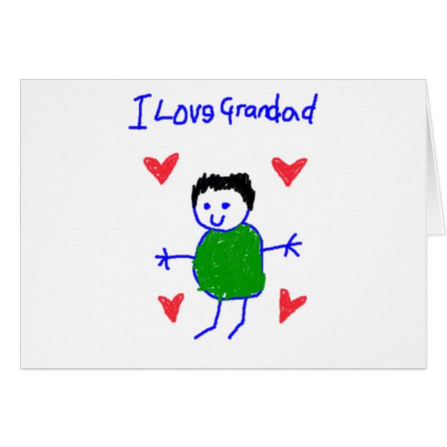 I Love Grandad (Voorkant Horizontaal)