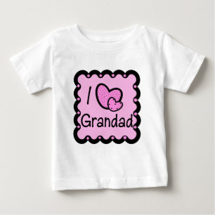 I Love Grandad Cute T-Shirt