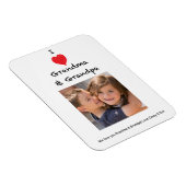 I Love Grandma en Grandma Photo Magnet Keepomwille Magneet (Rechterzijde)