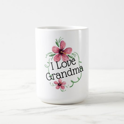 I Love Grandma Koffiemok (Center)