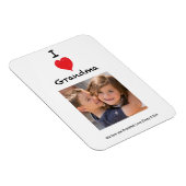 I Love Grandma Photo Magnet Keepomwille Magneet (Rechterzijde)