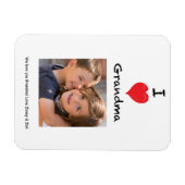 I Love Grandma Photo Magnet Keepomwille Magneet (Horizontaal)