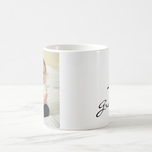 I Love Grandma Photo Mok (Center)