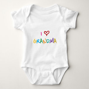 I Love GrandMa Romper