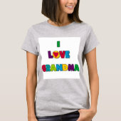 I Love Grandma T-shirts and Gifts (Voorkant)