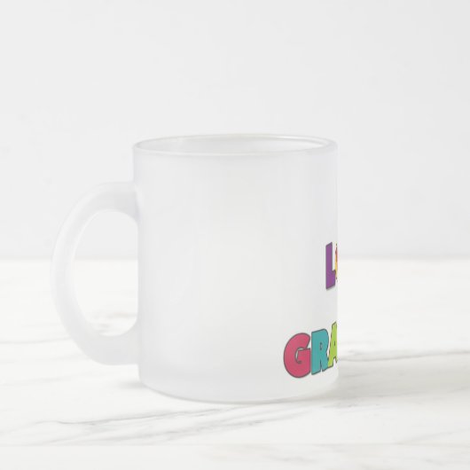 I Love Grandma T-shirts and Gifts Matglas Koffiemok (Links)