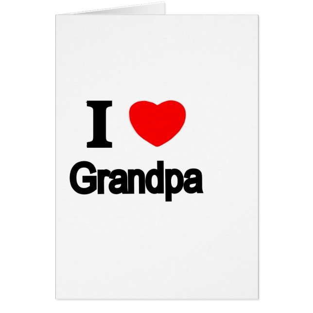 I Love Grandpa (Voorkant)