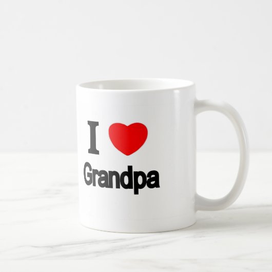 I Love Grandpa Koffiemok (Rechts)