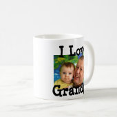 I Love Grandpa Personalized Coffee Mok (Voorkant rechts)