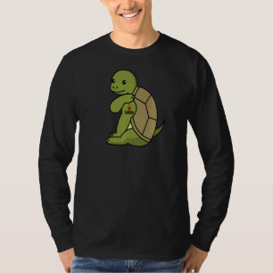 I Love Grandpa Tattoo Tortoise Grandfather Pet T-shirt