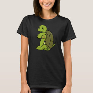 I Love Grandpa Tattoo Turtle Grandfather Pet T-shirt