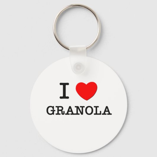I Love Granola Sleutelhanger (Voorkant)