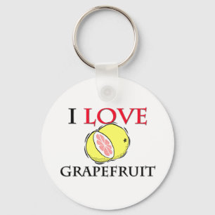 I Love Grapefruit Sleutelhanger