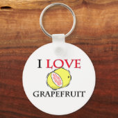 I Love Grapefruit Sleutelhanger (Voorkant)