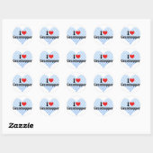 I Love Grasshopper Ronde Sticker (Vel)