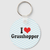 I Love Grasshopper Sleutelhanger (Voorkant)