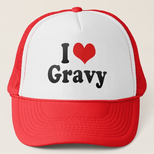 I Love Gravy Trucker Pet (Voorkant)