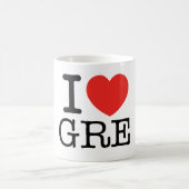 I Love Gre - mug / Tasse Koffiemok (Center)