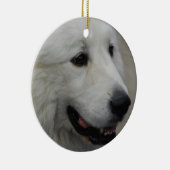 I Love Great Pyreneeën Ornament (Rechts)