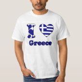 I love Greece T-shirt (Voorkant)