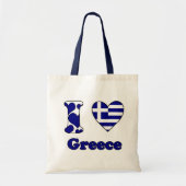 I love Greece Tote Bag (Voorkant)