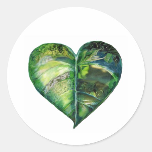 I Love Green Sticker (Voorkant)