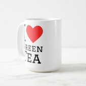 I love green tea koffiemok (Voorkant links)