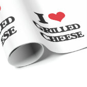 I Love Grilled Cheese Cadeaupapier (Rol Hoek)