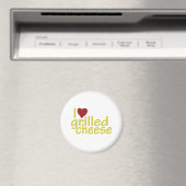 I Love Grilled Cheese Magneet (Insitu (Vaatwasser))