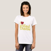 I Love Grilled Cheese T-shirt (Voorkant volledig)