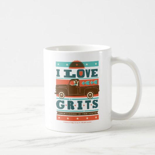 I Love Grits Koffiemok (Rechts)
