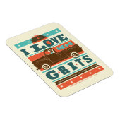 I Love Grits Magneet (Rechterzijde)