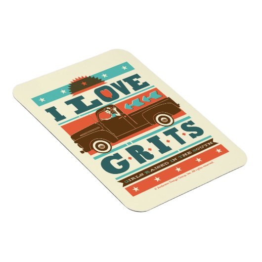 I Love Grits Magneet (Rechterzijde)