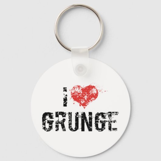 I Love Grunge Sleutelhanger (Voorkant)