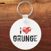 I Love Grunge Sleutelhanger (Voorkant)