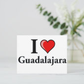 I Love Guadalajara Briefkaart (Staand voorkant)