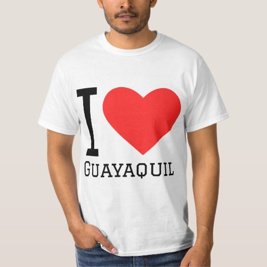 I love guayaquil t-shirt (Voorkant)